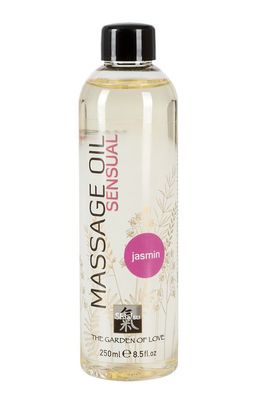 Shiatsu Massage-Öl Jasmin 250 ml Massageöl mit Sinnlichen erotischen Duft Aroma "T22