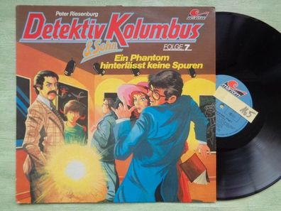 LP Maritim Detektiv Kolumbus Ein Phantom Folge 7 Peter Riesenburg 1982 Vinyl Hörspiel