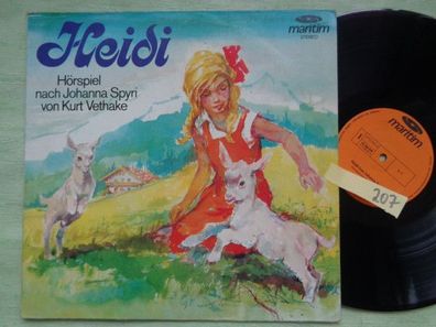 LP Maritim Heidi Rosenresli Kurt Vethake Johanna Spyri Hörspiel Vinyl