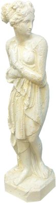 Frau alt Effekt Hand bemalt woman old style Figur Statue Skulptur Büste Deko Kunst