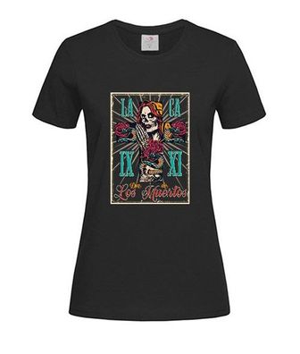 T-Shirt Damen-Los Muertos