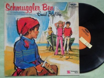 LP Maritim 47483NW Enid Blyton Schmuggler Ben Tanaka Brümmel 1977 Hörspiel Vinyl