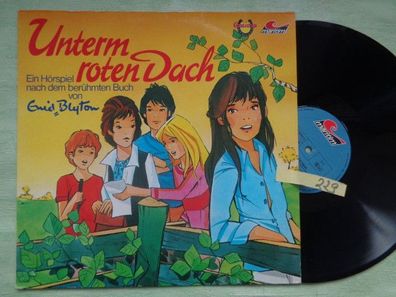 LP Maritim 47615NW Enid Blyton Unterm roten Dach Tanaka Brümmel Vinyl Hörspiel 1979