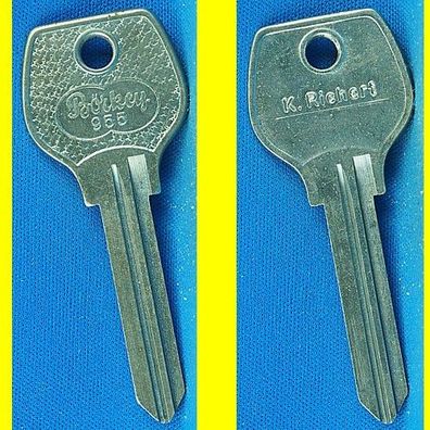 Schlüsselrohling Börkey 955 für verschiedene Mazda / Yushin