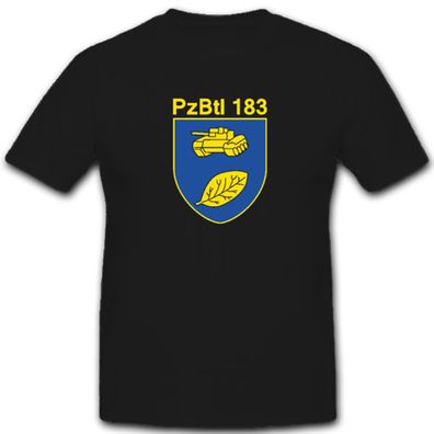 Panzerbataillon 183 Bundeswehr Wappen Abzeichen Emblem- T Shirt #4014