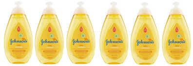 Johnsons & Johnson baby shampoo 6 x 750ml no more tears