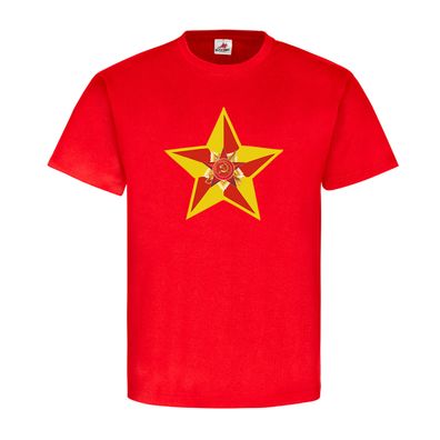 Russia Stern Russland Rote Armee Army Soldaten Militär Moskau T-Shirt #23436