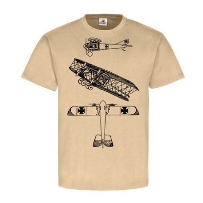 Deutscher Bomber 1WK Luftstreitkräfte Deutsches Kaiserreich T-Shirt #23136
