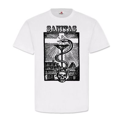 Sanitas Sanitäter Medic Erste Hilfe Arzt Doktor Lebensretter T-Shirt#23137