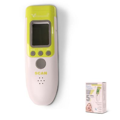 Cangaroo Infrarot Thermometer 5 in 1 für Körper, Oberflächen, Räume, LCD-Anzeige