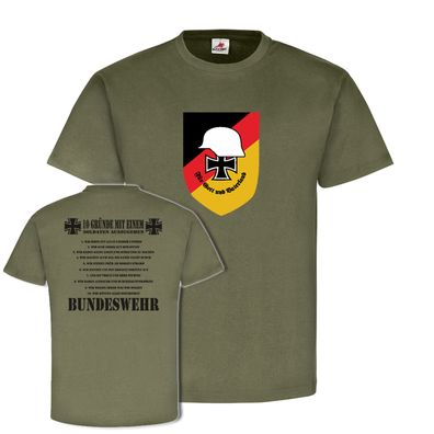 10 Gründe mit einem Soldaten Auszugehen Typ 2 Bundeswehr BW Militär #23027