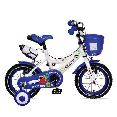 Blue Ice 12 Zoll 22 cm Jungen Kinder-Fahrrad Stützräder Bike  Felgenbremse Sc... 