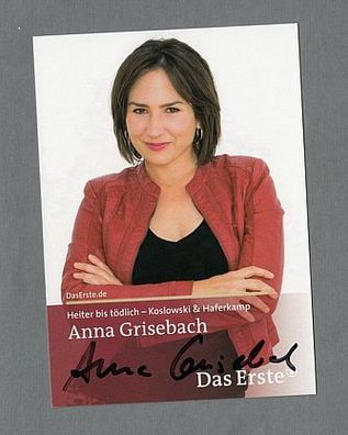 Anna Grisebach ( Heiter bis tödlich ) - persönlich signiert (1)