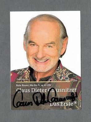 Claus Dieter Clausnitzer - persönlich signiert
