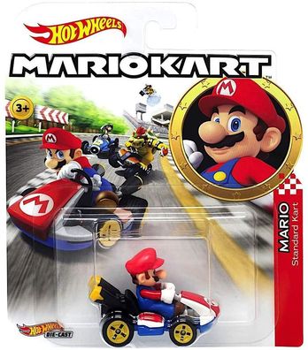 HOT WHEELS Mario Kart - Mario Standard Kart !!!NEU!!!