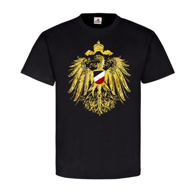 Wappen Adler Deutschland schwrz weis rot Reichsadler Hemd T-Shirt #22087