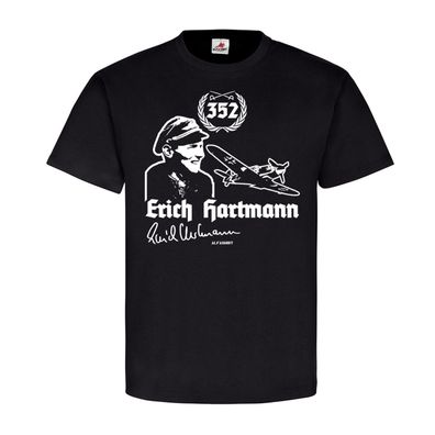 Erich Hartmann Me109 Luftwaffe Ritterkreuz Träger Fliegerass Unterschrift #22005