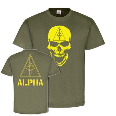 ALPHA - DELTA FORCE US Army Skull Abzeichen Wappen Totenschädel Emblem #21656