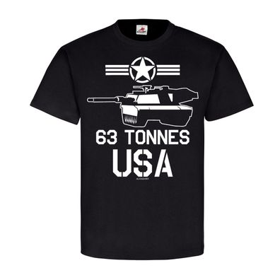 63 tonnes USA M1A2 Main Battle Tank M1 Abram-s Armored Division T Shirt #21552