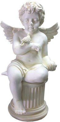 Engel angel Hand bemalt einmalig liebevoll Statue Figur Kunst Skulptur Büste art