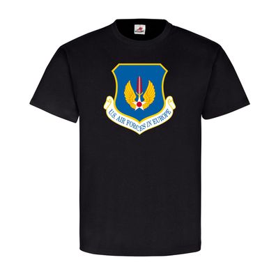 US Air Forces in Europe Command USA Military Crest Eagle America T Shirt #20983