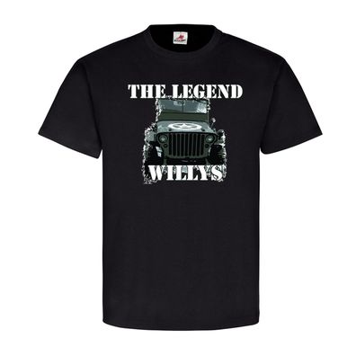 The Legend Willys Us Geländewagen SUV JI Oldtimer Aut ¼-ton 4x4 MB T Shirt #20521