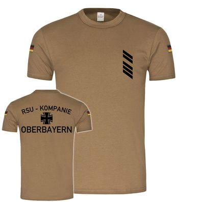 RSU Kp Oberbayern OSG Oberstabsgefreiter Reservist BW Tropenshirt Hemd #19796