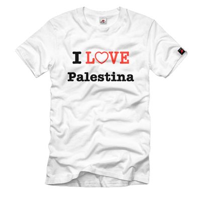 I love Palestina Gaza Streifen Kult T Shirt #799