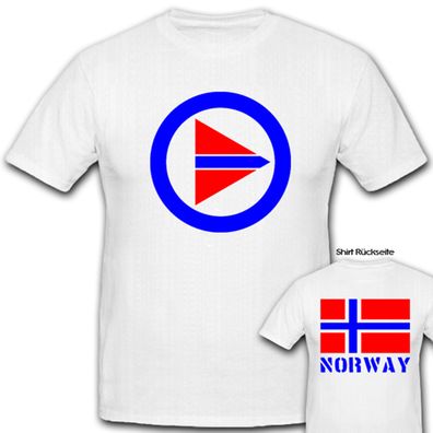 Norwegen Wappen Flag Flagge Fahne Skandinavien T Shirt #1530