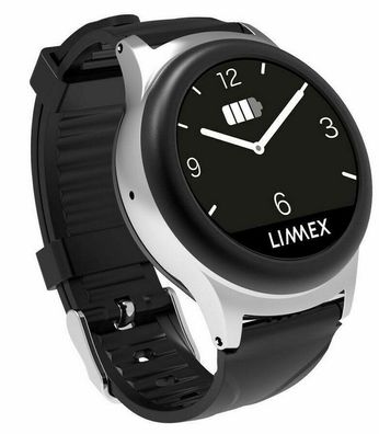 Limmex Notruf Uhr - Schwarz - Senioren Smartwatch - SOS Notruf Funktion