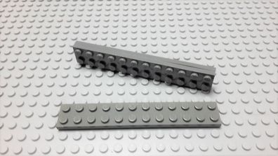 Lego 3 Platten 2x12 neudunkelgrau 2445 Set 7672 10243 8087 7697