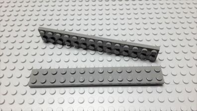 Lego 2 Platten 2x14 neudunkelgrau 91988 Set 21310 70728 75021 76042