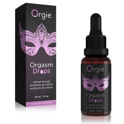 Orgie Klitoris-Tropfen stimulierend wärmend intensiv steigert Orgasm Drops 30 ml