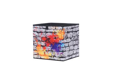 Faltbox Box - Delta -32 x 32 cm / 3er Set - Graffiti
