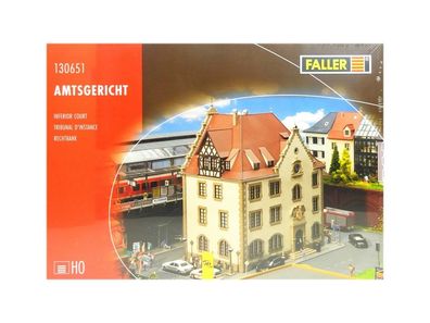 Bausatz Modellbaus Amtsgericht, Faller H0 130651, neu