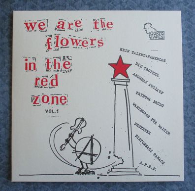 We are the flowers in the red zone Vol. 1 Vinyl LP Sampler Testpressung