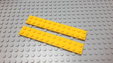 Lego 2 Platten 2x12 gelb 2445 Set 8850 8168 8168 5542