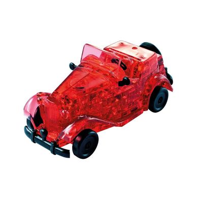 Crystal Puzzle 3D - roter Oldtimer 53 Teile ca. 10cm 59135