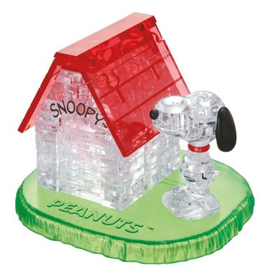 Crystal Puzzle 3D - Snoopy House 50 Teile ca. 10cm 59133
