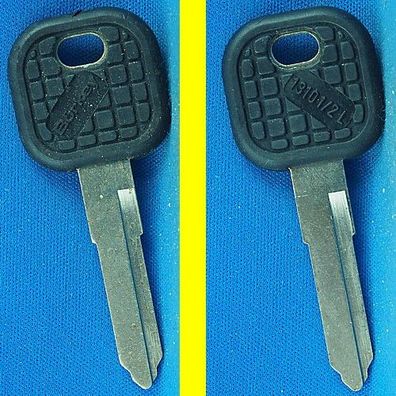 Schlüsselrohling Börkey 1310 1/2 L Kunststoffkopf - verschiedene Kawasaki Motorräder