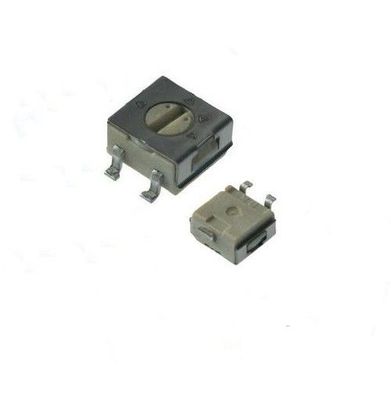 Trimmer 500 Ohm, SMD, linear, 0.25 W, 270°, l=5mm, Bourns, 5St.