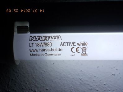 NARVA LT 18W/880 active white Colourlux plus CE Made in Germany 18w880 HimmelWeiss