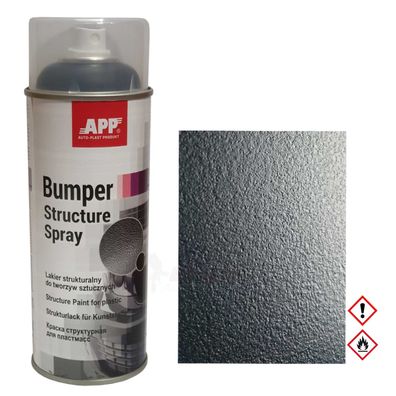 APP 1K Strukturspray für Kunststoffe schwarz 400ml