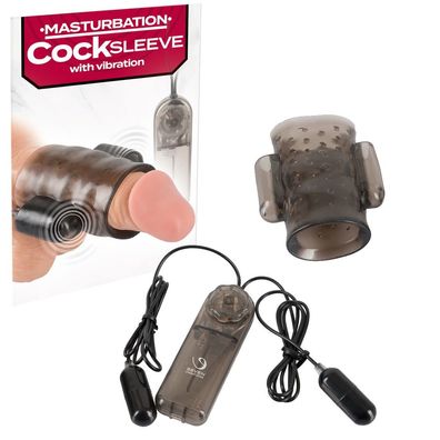 Cock Penis-Manschette mit Vibration Sleeve mit Fernbedienung Männer Hülle "T26