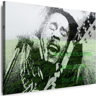 Myartstyle Bilder Bob Marley Sänger Musik Leinwandbilder Xxl Top!