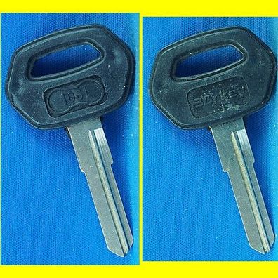 Schlüsselrohling Börkey 1061 Kunststoffkopf für Saab, Bosch-Alarmanlagen / Huf + Ymos
