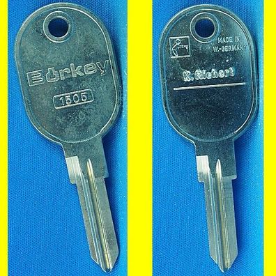 Schlüsselrohling Börkey 1505 für Giobert, Magneti Marelli, Neiman / Fiat, Seat ...