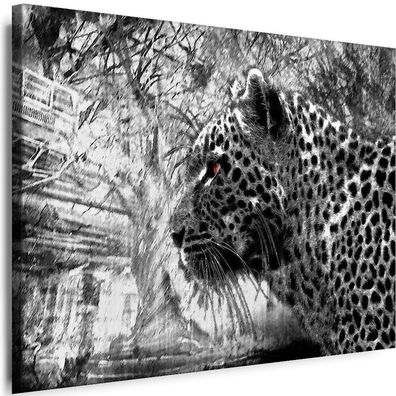 BILDER Leinwand Tiere Leopard Natur Wandbilder Myartstyle Top 8