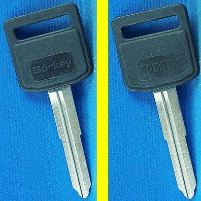 Schlüsselrohling Börkey 1653 L Kunststoffkopf für versch. Suzuki Motorräder Profil A