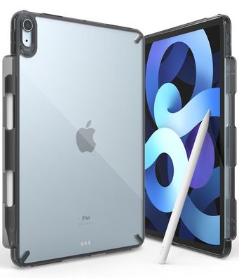 Ringke Fusion robuste Hülle Schutzhülle mit TPU Rahmen für iPad Air 2020 schwarz